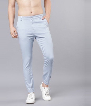 HIGHLANDER Slim Fit Men Light Blue 