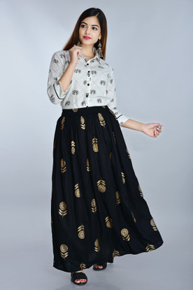 NEW STYLISH Women Ethnic Top and Skirt 