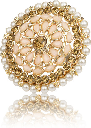 Girls Alloy Gold Plated Ring 