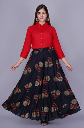 ethnic top for skirt