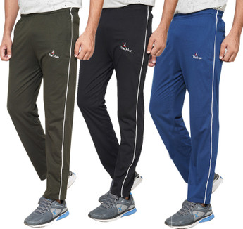 Man Solid Men Multicolor Track Pants 