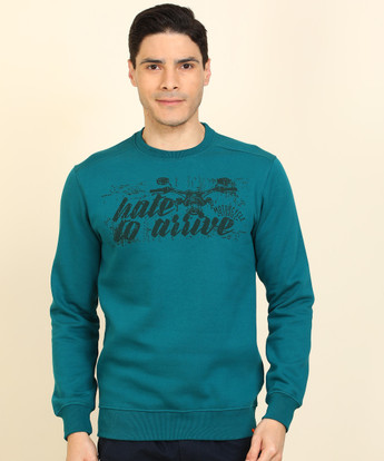 Full Sleeve Printed Men Sweatshirt 