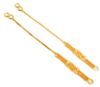Buy SMARNN Kanoti Jhumki Kan Chain 