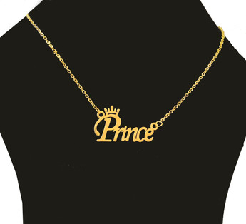 Boy Gold-plated Stainless Steel Pendant 