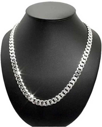 in Italy Stylish Silver Chain For Men 