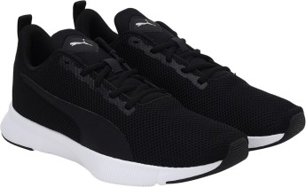 black puma running shoes for men