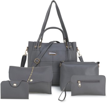 Bags Crossbody bags Loreak Mendian Crossbody bag light grey-black casual look 