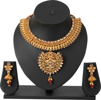 Ridhima Jewels Alloy Jhumki Earring 