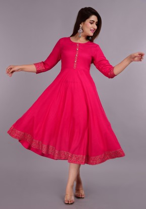 short anarkali kurtis online