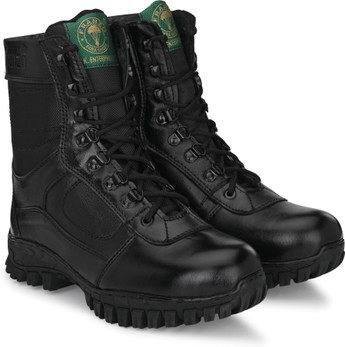 FRANZO Tactical Combat Genuine leather 