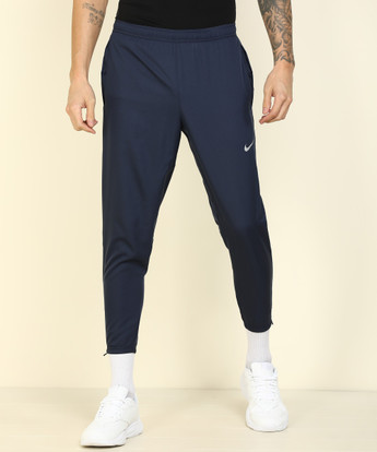 NIKE Solid Men Blue Track Pants - Buy 