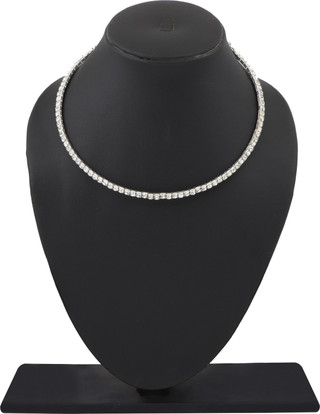 Ritih Zircon Silver Plated Metal 