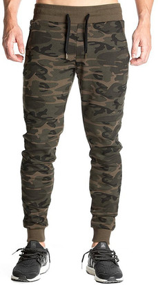 camouflage running pants