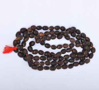 Kamal Gatta Mala Lotus Seeds Mala 108+1 Beads Prayer Hindu Meditation 100% Real 