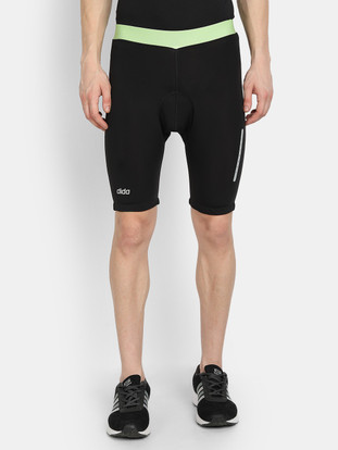 DIDA Solid Men Black Cycling Shorts 