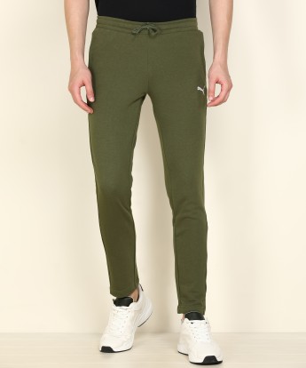 puma sweatpants green