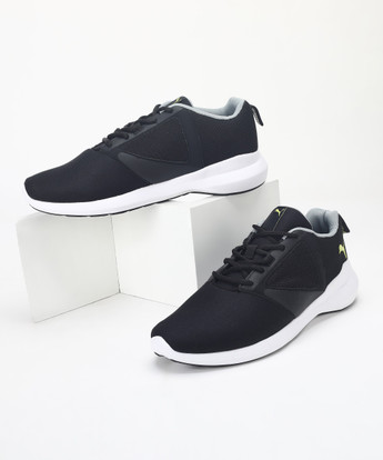 puma plain black shoes