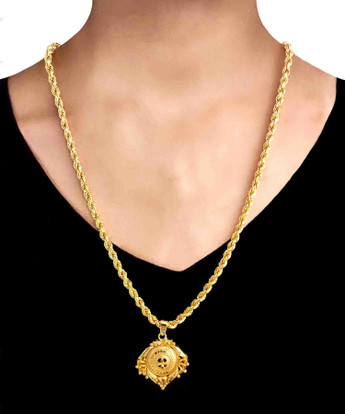 Gold-plated Plated Brass Chain 