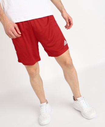 adidas shorts men red