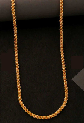 Gold-plated Plated Brass Chain 