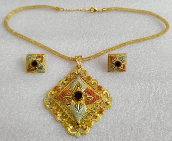 Necklace Gold-plated Plated Alloy Chain 