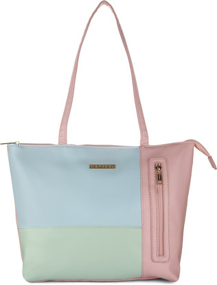 caprese pink satchel bag