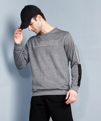 Full Sleeve Printed Men Sweatshirt 