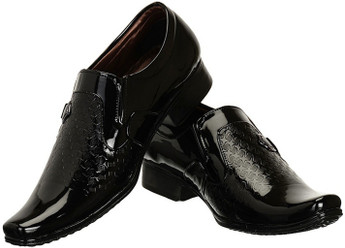 Patent Leather Party Formal Shoes Slip 