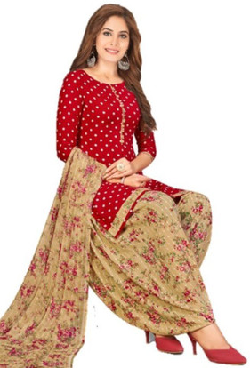 FASHION VALLEY Crepe Printed Salwar 