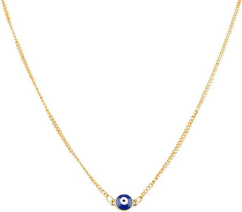 lujo Turkish gold plated evil eye 