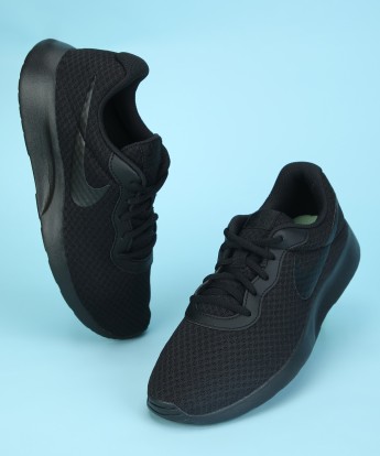 nike running shoes for men all black