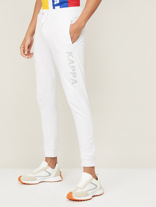 Kappa Printed Men Grey Track Pants 