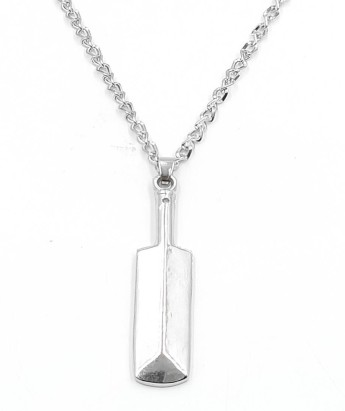 Womens Mens Jewellery Vetements Silver & Crystal Heart Necklace in White 