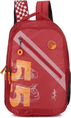 SKYBAGS RIDDLE 3 SCHOOL BP RED 34 L 