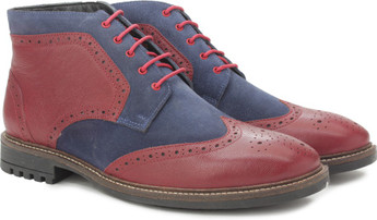 Bata CHUCK Boots For Men - Buy RED 