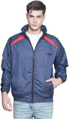 ojass full sleeve solid men's jacket