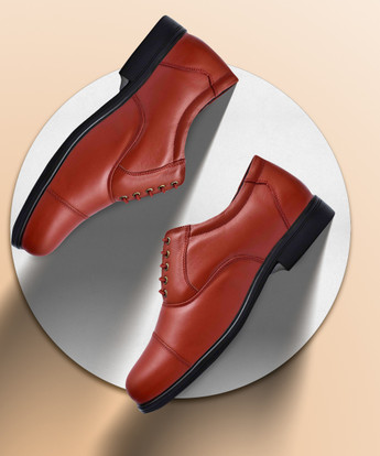 TRXXBLE 1201 Brown Genuine Leather 