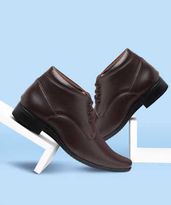 Zixer Synthetic Leather Ankle Formal 