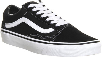 Buy Vans on Old Skool Black Casuals 