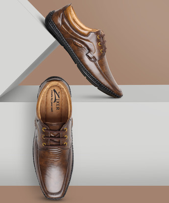 Zixer Synthetic Leather Office Brown 