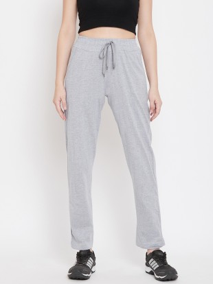 STYLESTONE Solid Women Grey Track Pants 