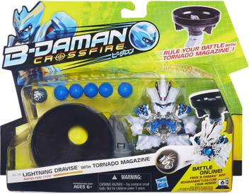 Takara Tomy B Daman Crossfire Lightning Dravise With Tornado