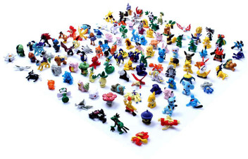 generic 1 complete set pokemon action figures multicolor 144pcs