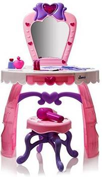 Featured image of post Pink Vanity Set With Lights : Most makeup vanity tables with lights are manufactured from solid or manufactured wood.