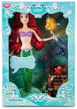 talking mermaid doll