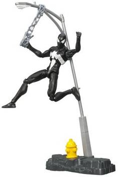 Hasbro Marvel Legends Unleashed 360 Figures Black Suited Spider