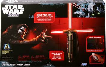 Uncle Milton Star Wars Kylo Ren Lightsaber Room Light Star