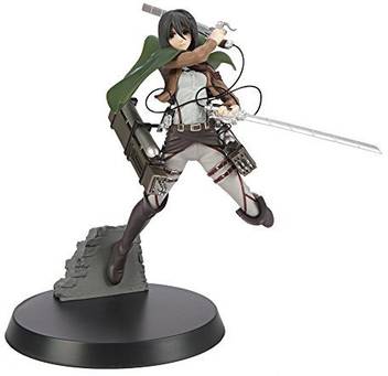 Sega On Titan Survey Corps 7 Mikasa Ackerman Action Figure With