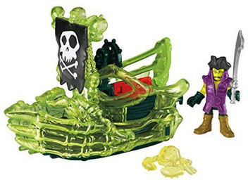 fisher price imaginext pirate ship figures