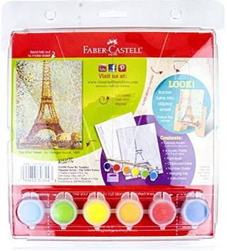 Faber Castell Paint By Number Museum Series The Eiffel Tower By